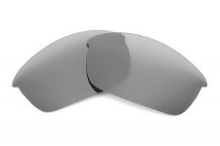 New VL Polarized Smoke Grey Replacement Lenses For Oakley Flak Jacket
