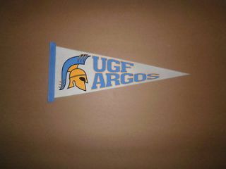NCAA UGF ARGOS Vintage Logo College Pennant