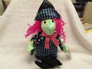 RETIRED SCARY the halloween WITCH Ty Beanie Baby BABIE babies