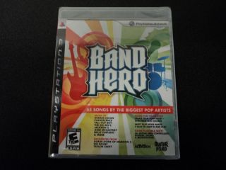 Band Hero (Sony Playstation 3, 2009) Game Only