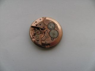 Mens Vintage Omega Watch Movement Cal. 600. Spares or Repair.