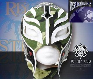 WWE Official Licensed Kids Size Rey Mysterio Replica Mask Camo