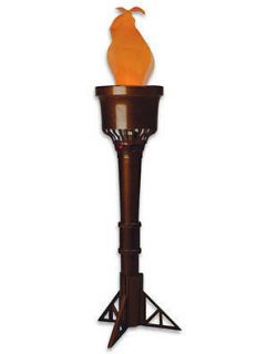 Electric Silk Faux Flame Battery Operated Torch Light