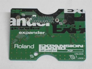 Roland SR JV80 01 POP EXPANSION JV 2080 3080 XP 30 50 60 80 XV 5080