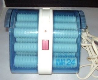   24 Mist & Dry Hot Hair Rollers Setter, Pageant Type Rollers Multisize