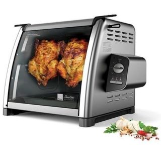 Ronco ST5500 Showtime Rotisserie Chicken Machine Stainless Electric 