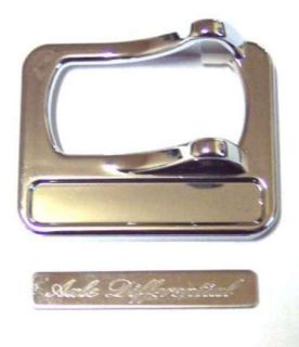 rocker switch cover axle differential chrome plastic SS plaque for 