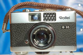 ROLLEI COMPACT B35 GERMAN with TRIOTER 40mm f3.5 VERY NICE CONDITION