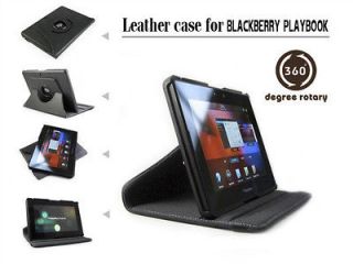New 360° Rotating Stand Case Cover Skin for Blackberry Playbook 7 