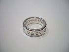 GENUINE SIGNED TIFFANY &CO STERLING SILVER 925 T&CO 1837 RING SIZE 5.5 