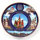 1991 RUSSIAN PORCELAIN PLATE ST BASIL CATHEDRAL