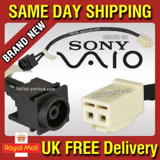 SONY Vaio PCG 7M1M, PCG  7M1M DC Power Jack Wire Cable Harness Socket 