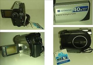Sony Handycam DCR DVD106E Camcorder + filter + case hardly used + dual 
