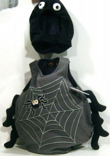 NWT~Childrens Place SPIDER Halloween Costume 6 12 18 Baby Toddler Boy 