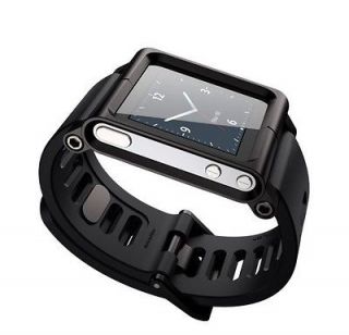 LunaTik Multi#Touch Watch Band for iPod Nano 6th Gen # Black