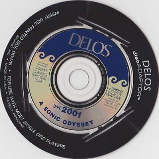 DELOS promo sampler 3 inch 2001 A Sonic Odyssey