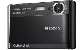 Sony DSC T70 CyberShot Digital Camera 8.1 MP BLACK B 3LCD 3x Zoom