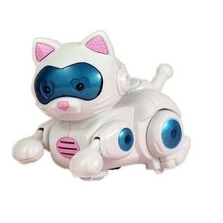  Robot Cat Pet Toy Gift w/ Light Music for Baby Kids Children
