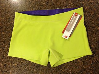   New Balance Solid Color volleyball compression shorts spandex XS S M