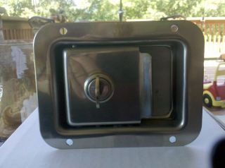 RV/Camper Stainless Steel Compartment Door lock Handle