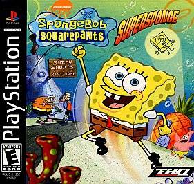 SpongeBob Squarepants SuperSponge Sony PlayStation 1, 2001