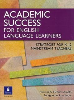 Academic Success for English Language Learners Strategies for K 12 