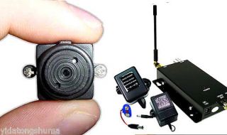 Wireless Spy Nanny Cam Mini Micro security covert Camera FULL SYSTEM 