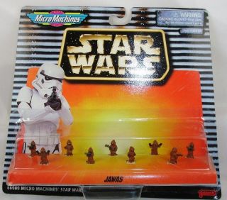 Star Wars Jawas Micro Machines scale miniatures near mint unopened