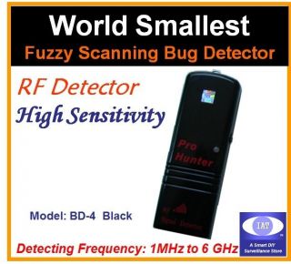 Small RF Bug Detector Anti Spy GPS GSM Camera 6GHz GIFT