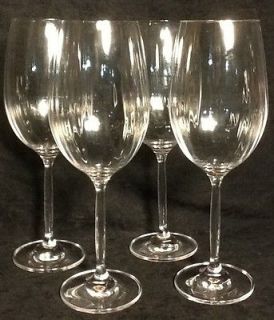Towle Austria Crystal 11 Tall Stemmed Water Goblets (4)