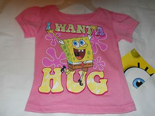 Clothing Infan​t Girls ,Spongebob SquarepantsT ​Shirt,I Want a 