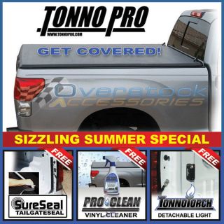 2009 2012 Ford F 150 5.5ft Short Bed Tonno Pro TRI FOLD Tonneau Cover