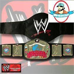 wwf european belt in Sports Mem, Cards & Fan Shop