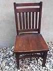   MISSION OAK Childs Chair   BOSTON Makers Tag   STICKLEY? FREE SHIP