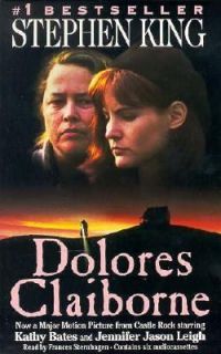 Dolores Claiborne by Stephen King 1995, Cassette, Unabridged, Abridged 