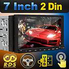 2Din 7 LCD TFT Car DVD Player Analog TV Tuner FM/AM Radio USA 