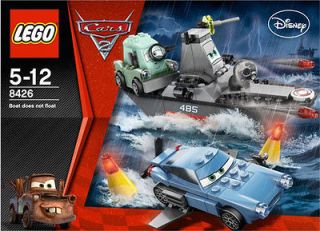 Lego New Set 8426 Disney Cars 2 Escape At Sea Professor Z Finn 
