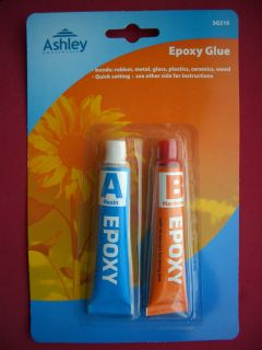 Epoxy Glue Adhesive Clear Strong 2 Part Resin Plastic Ceramic Glass 