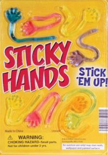 250 Sticky Hands In 1 Vending Capsules Toys FREE SHIP