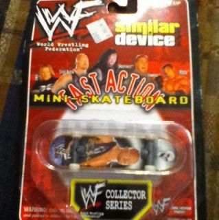 WWF WWE WCW Fast Action Mini Skateboar​d   Stone Cold Steve Austin