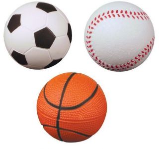 Sport Sqeesh Squeeze Stress Relief Fidget Ball 3 Styles Occupational 