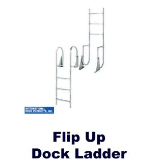 Step Aluminum Swing Dock/Seawall Marine Ladder (2 Steps) Lake/Ocean 