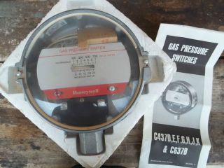 Newly listed HONEYWELL GAS PRESSURE SWITCH METER NIB NEW C437D,E,F,G,H 