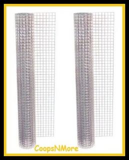 PACK★25 FOOT LONG ROLLx2 FEET HIGH 1/2sq CHICKEN WIRE HARDWARE 