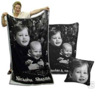 40 X 60 Personalized Photo Throw / Blanket / Afghan