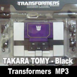 TAKARA TOMY TRANSFORMERS MUSIC LABEL  PLAYER SOUNDWAVE BLACK AQ1390