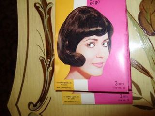 Vintage Hair Nets Millinery Supplies  Vanity Display Mesh Snood D 