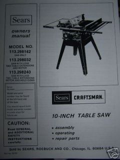 craftsman table saw in Table Saws