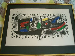   Signed Lithograph Star Scene Surrealism Certificate of Authenticity