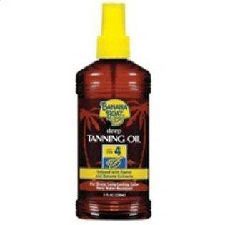 Banana Boat Protective SPF 4 Deep Tanning Oil Water Resistant 8 oz. (2 